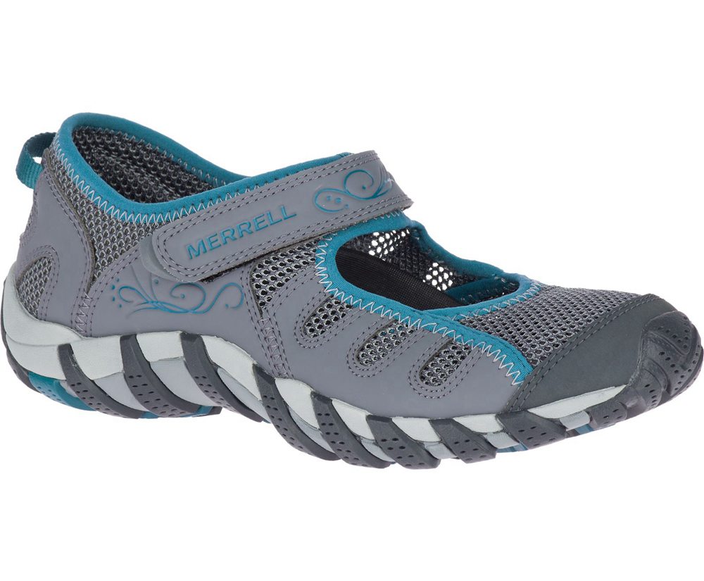 Merrell Sandals Grey - Waterpro Pandi 2 - Womens 38FPNQOAW